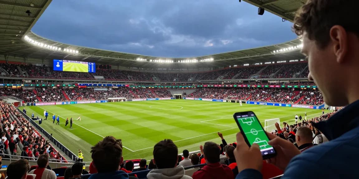 CabongTv watch live football today with expert predictions and match odds displayed in a vibrant stadium atmosphere.