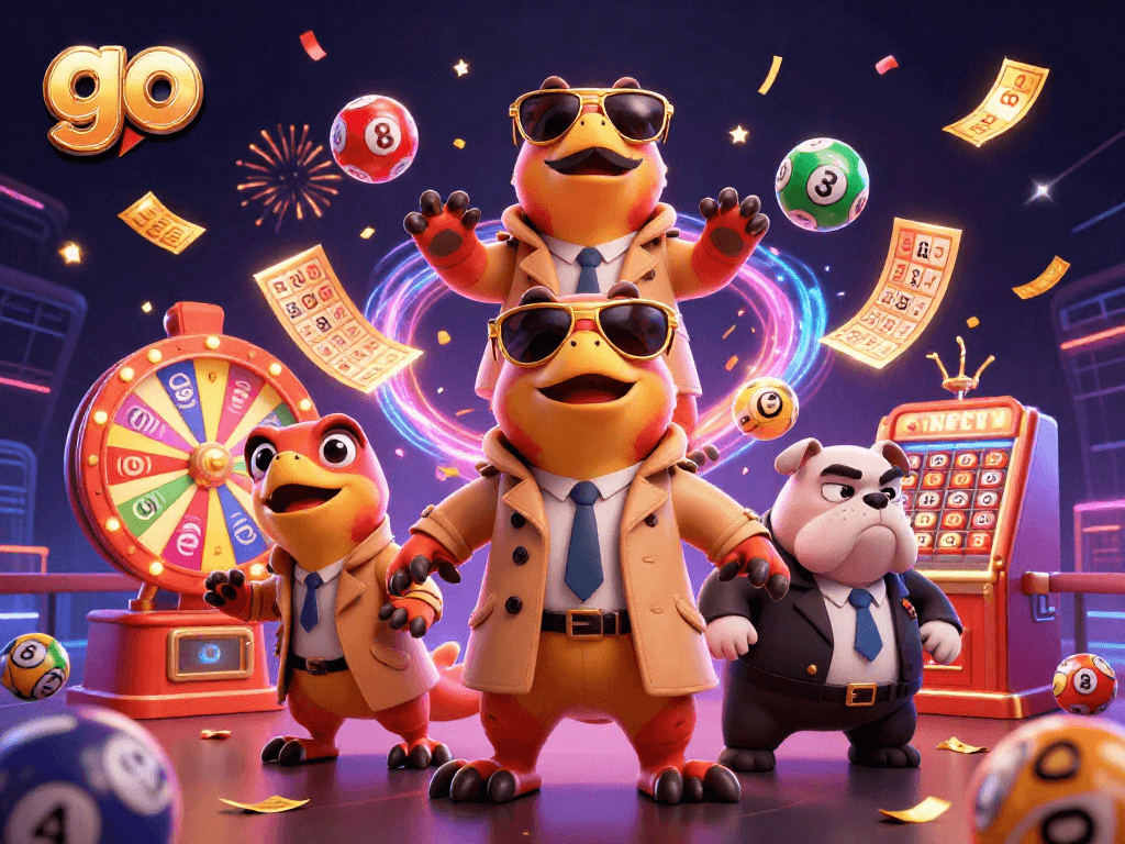 Experience the thrill at go 88, as raptors clad in a trench coat attempt a clever casino entrance!
