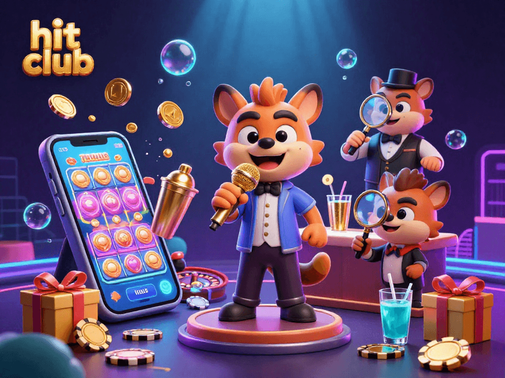 Experience the thrill at hit club with hyenas entertaining and casino games in action.