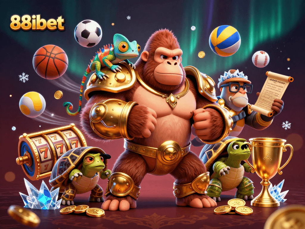 88ibet showcases exciting slot themes with vibrant characters and dynamic game elements.