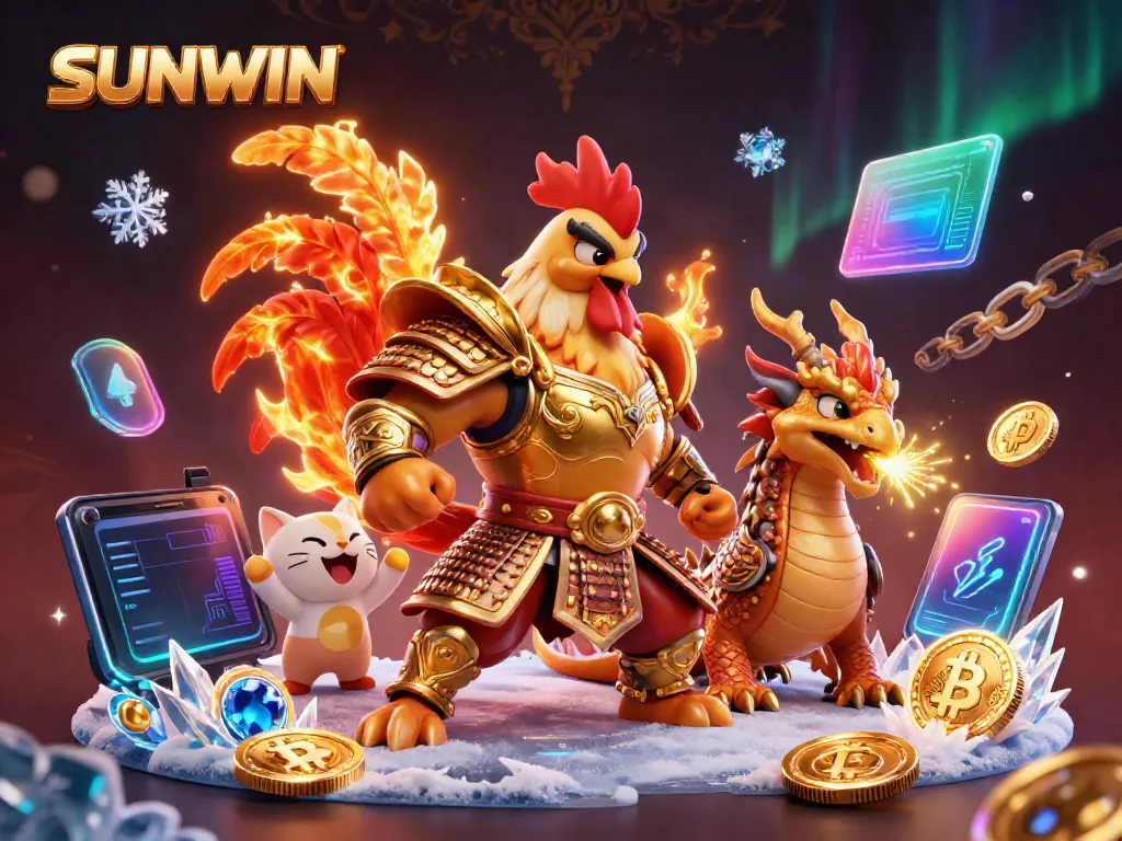 Experience thrilling gaming action at SUNWIN with dynamic characters and crypto elements.