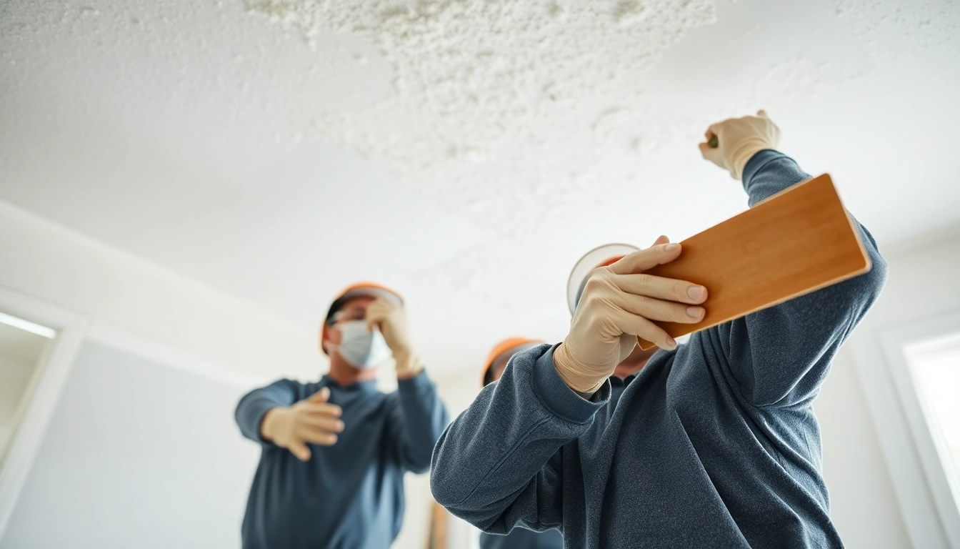 Removing spray foam insulation safely with professional spray foam removal companies UK.