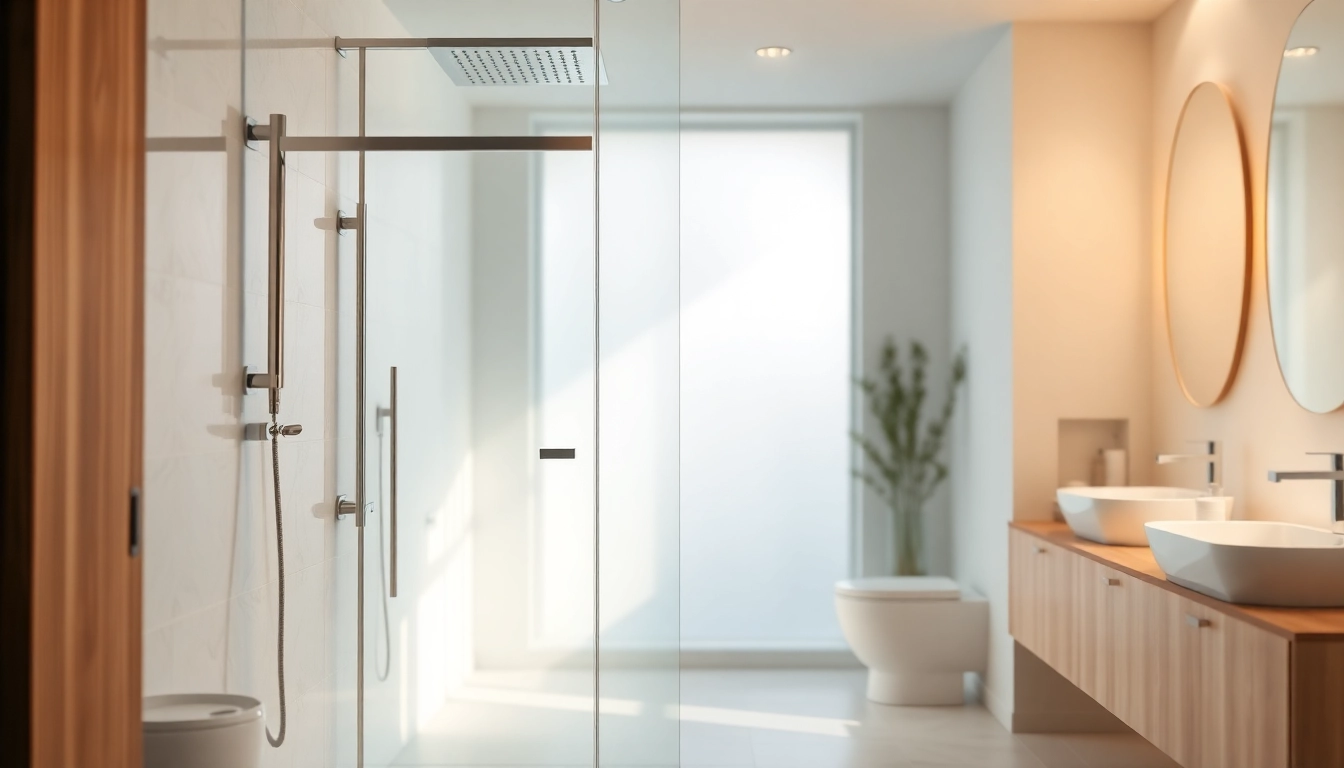 Transform your bathroom with elegant showers featuring a luxurious walk-in design and polished finishes.