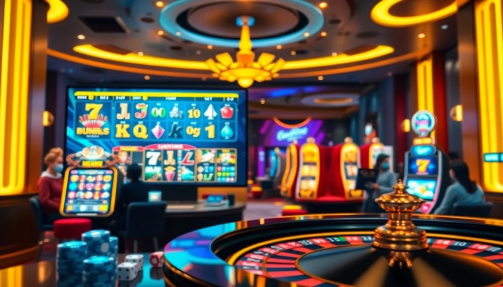 Experience exciting gameplay at https://7hh.games/ with vibrant slot machines and a modern online casino atmosphere.