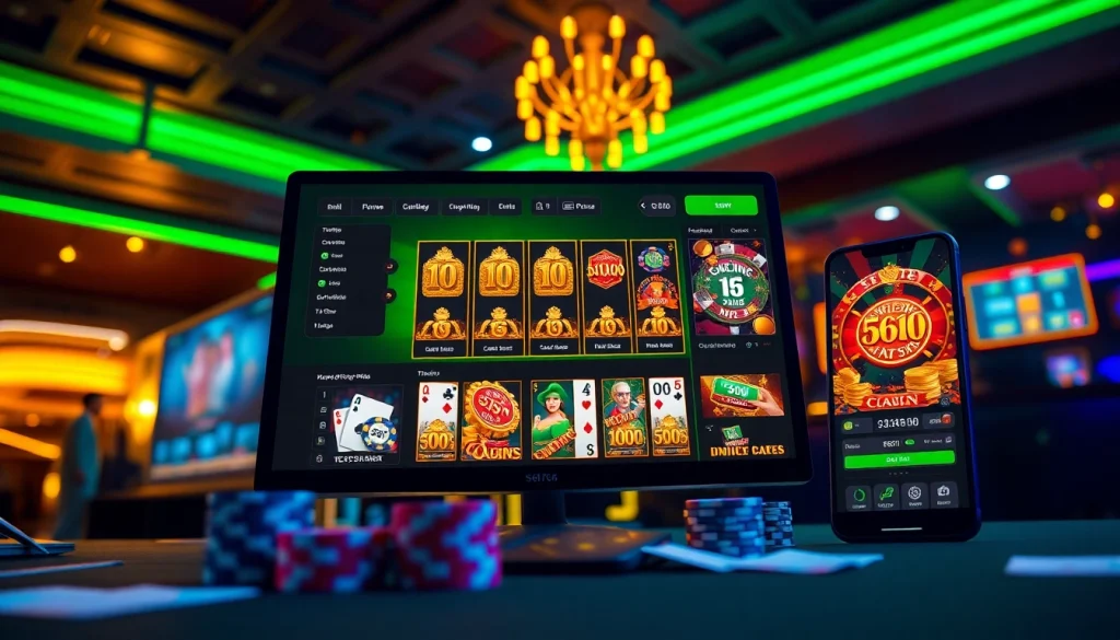 Exciting online gambling experience at s666.nyc featuring casino games and user-friendly interface.