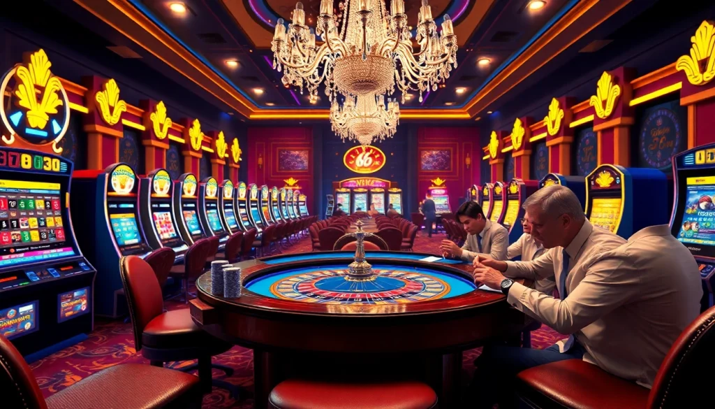 Experience the thrill of 98 win at an upscale poker table, highlighted with vibrant colors and luxury.