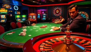 Experience thrilling gameplay at https://www-tk999.net/ with elegant poker tables and vibrant slots.